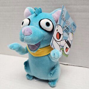 New UCC The Odd Is Out Furry Blue Dog James Plooosh Toy Plush Exclusive #6678